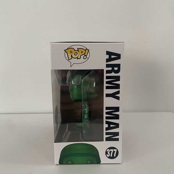 Funko POP! Disney Pixar Toy Story Army Man #377 Metallic Box Lunch Exclusive - Picture 4 of 4